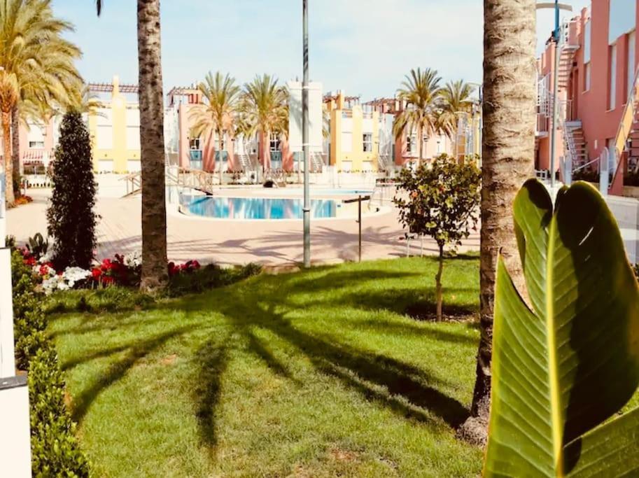Apartamento En Vera Playa Laguna Beach Exterior foto