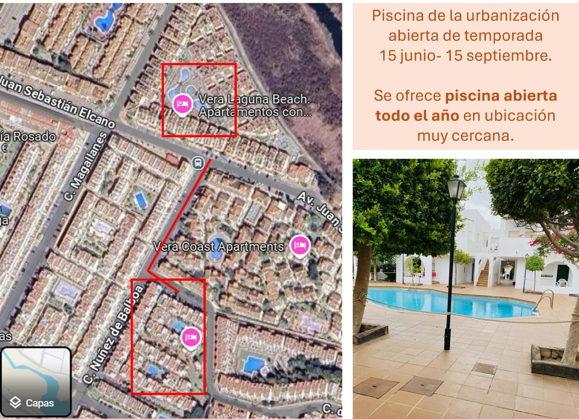 Apartamento En Vera Playa Laguna Beach Exterior foto